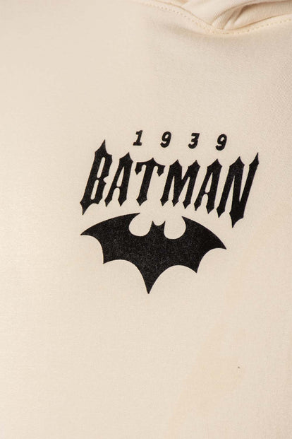  POLERON DE BATMAN CERRADO BEIGUE PARA HOMBRE