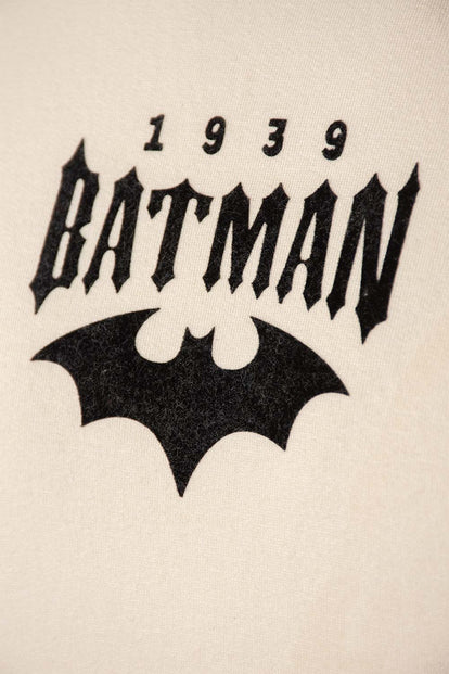  POLERON DE BATMAN CERRADO BEIGUE PARA HOMBRE