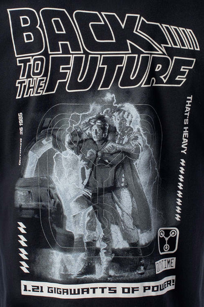  POLERA DE BACK TO THE FUTURE REGULAR FIT PARA HOMBRE