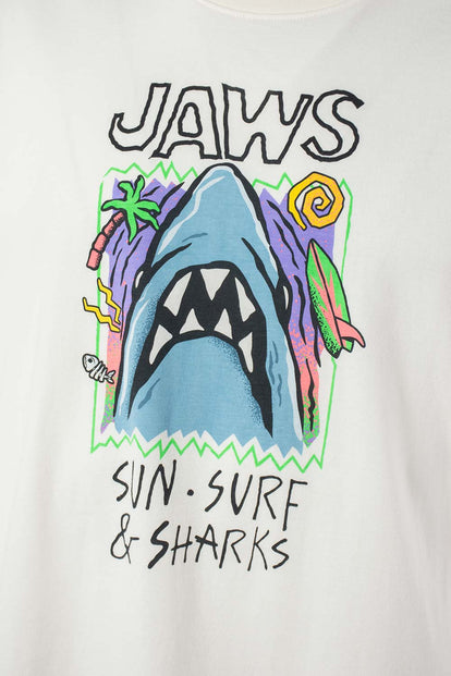  POLERA DE JAWS RELAX FIT PARA HOMBRE