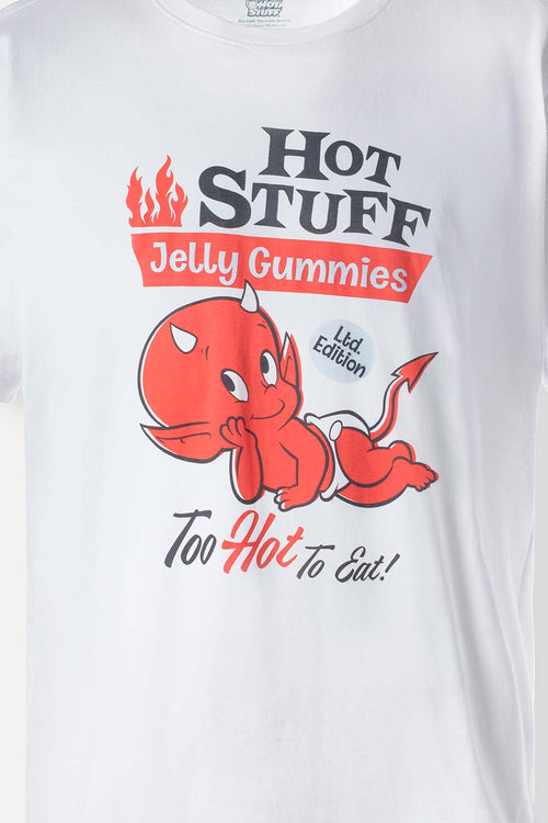 Card slide image -  PIJAMA DE HOT STUFF CON PANTALON CORTO PARA HOMBRE