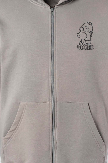  POLERÓN DE LOS SIMPSONS CON CIERRE PARA HOMBRE