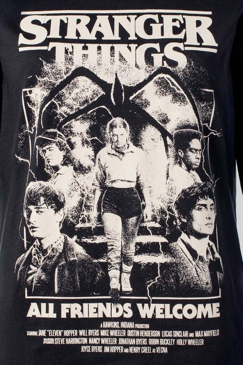 Card slide image -  POLERA DE STRANGER THINGS REGULAR FIT PARA MUJER