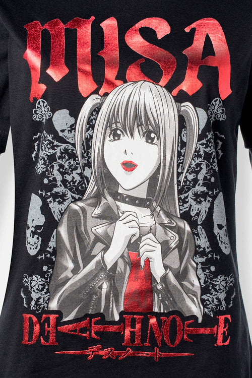 Card slide image -  POLERA DE DEATH NOTE REGULAR FIT PARA MUJER