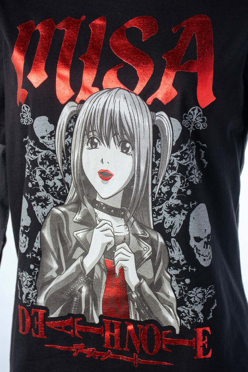 Card slide image -  POLERA DE DEATH NOTE REGULAR FIT PARA MUJER