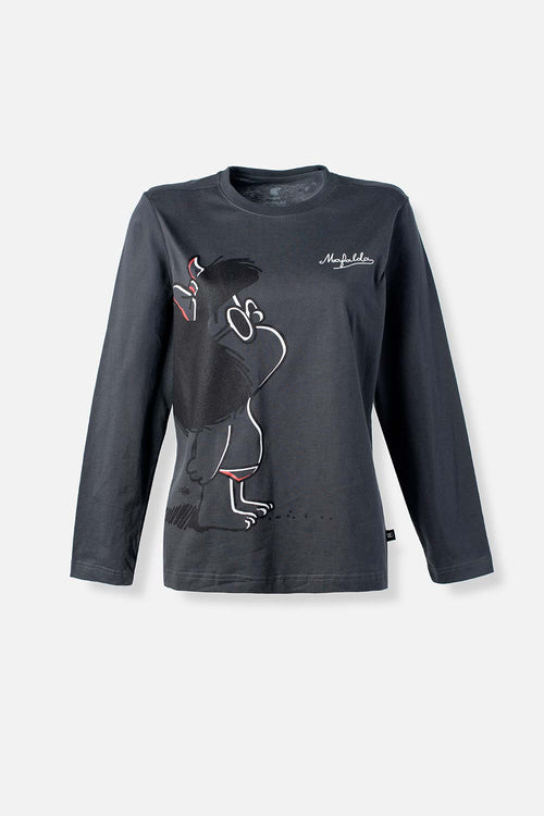 Card slide image -  POLERA DE MAFALDA REGULAR FIT PARA MUJER
