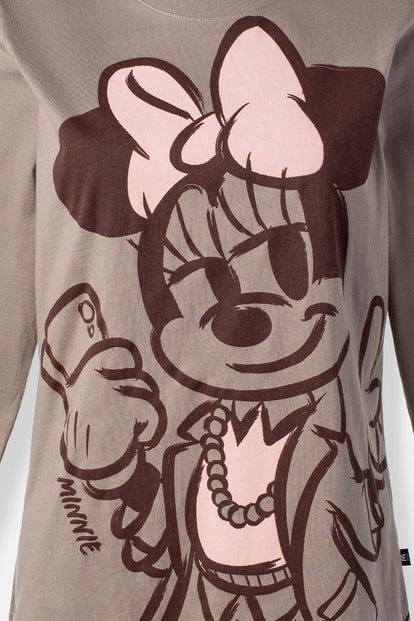  POLERA DE MINNIE MOUSE REGULAR FIT PARA MUJER
