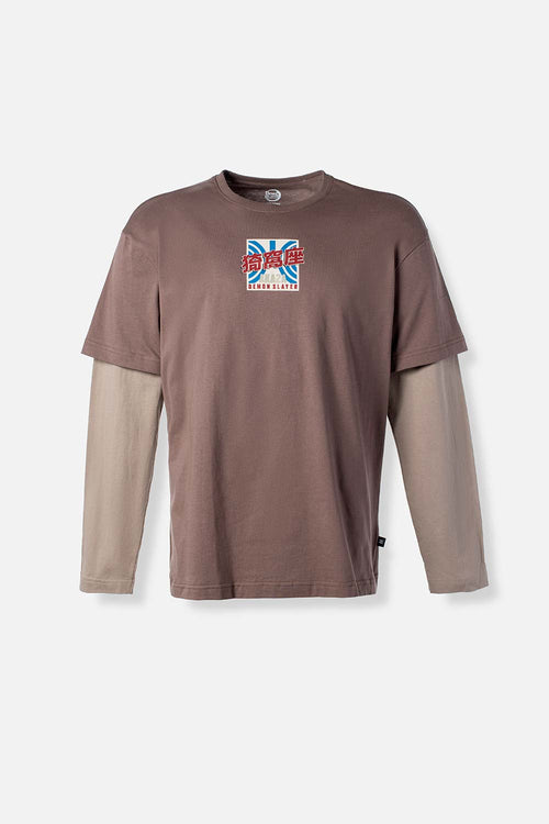 Card slide image -  POLERA DE DEMON SLAYER RELAX FIT PARA HOMBRE