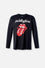 POLERA DE THE ROLLING STONES MANGA LARGA PARA HOMBRE