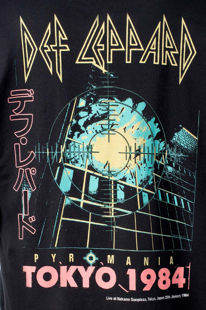  POLERA DEF LEPPARD RELAX FIT PARA HOMBRE