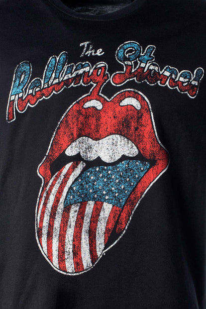  POLERA DE THE ROLLING STONES REGULAR FIT MANGA LARGA PARA HOMBRE
