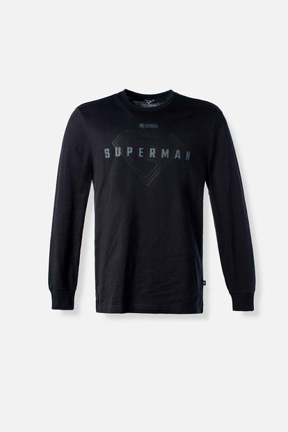 POLERA DE SUPERMAN REGULAR FIT PARA HOMBRE