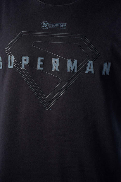  POLERA DE SUPERMAN REGULAR FIT PARA HOMBRE