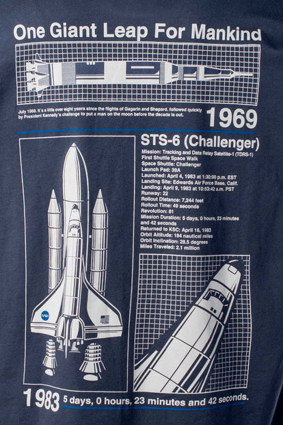  POLERA DE LA NASA REGULAR FIT PARA HOMBRE