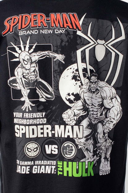  POLERA DE SPIDERMAN RELAX FIT PARA HOMBRE