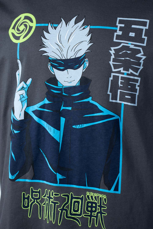 Card slide image -  PIJAMA DE JUJUTSU KAISEN MANGA LARGA MULTICOLOR PARA HOMBRE