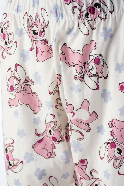 Card slide image -  PIJAMA DE LILO Y STITCH MANGA LARGA PARA MUJER
