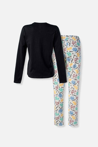  PIJAMA DE HARRY POTTER MANGA LARGA PARA HOMBRE