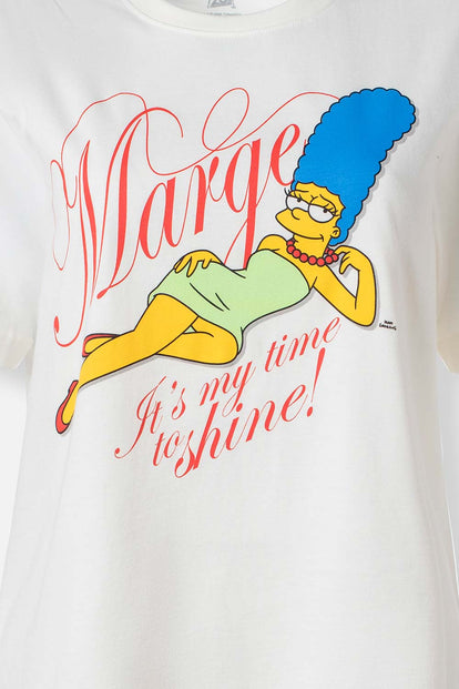  POLERA DE LOS SIMPSONS REGULAR FIT PARA MUJER