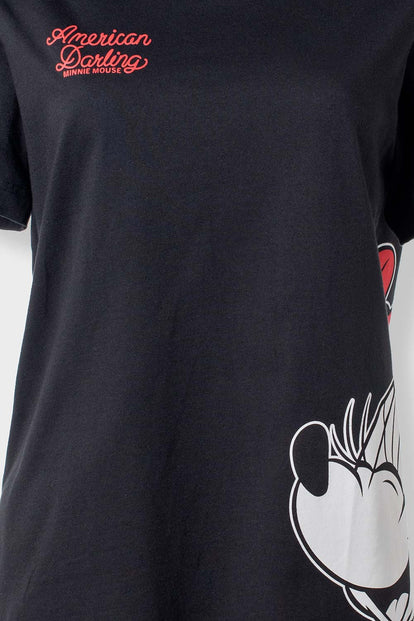  POLERA DE MINNIE MOUSE REGULAR FIT PARA MUJER