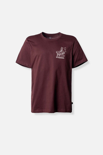  POLERA DE TOM Y JERRY REGULAR FIT PARA HOMBRE