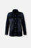 CHAQUETA DE MOVIES NEGRA CON TACHES DECORATIVOS PARA MUJER