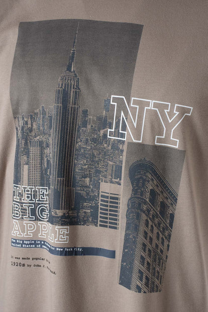  POLERA DE MOVIES REGULAR FIT PARA HOMBRE