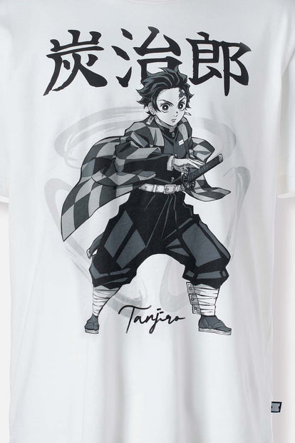  POLERA DE DEMON SLAYER REGULAR FIT PARA HOMBRE