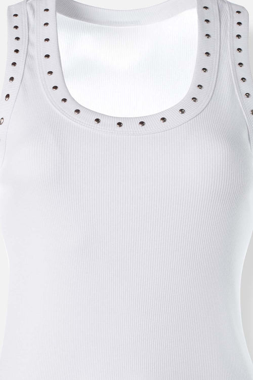 Card slide image -  POLERA DE MOVIES BLANCA SLIM FIT PARA MUJER