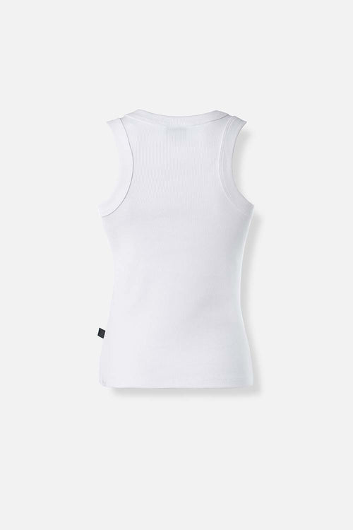 Card slide image -  POLERA DE MOVIES BLANCA SLIM FIT PARA MUJER